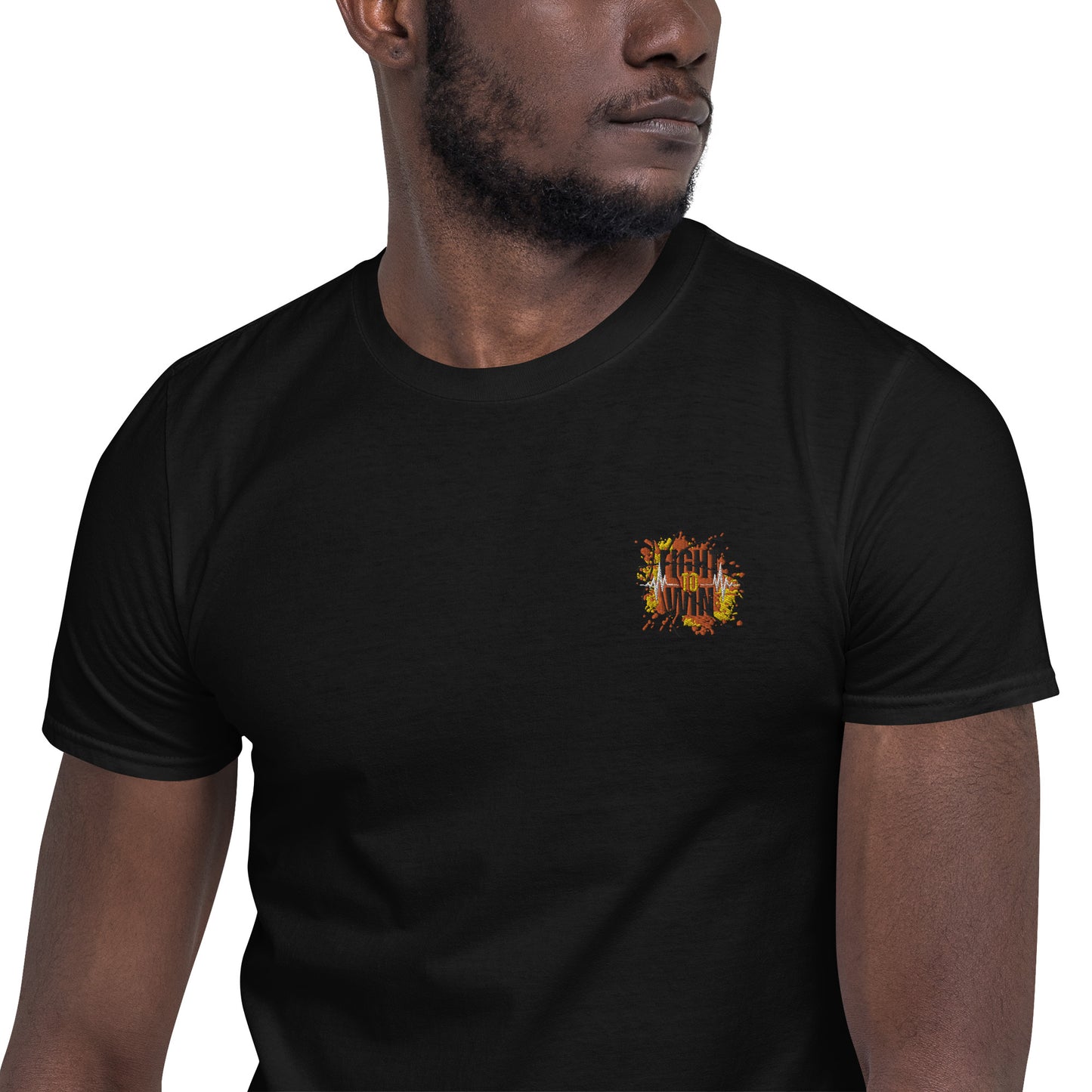 Fight to win  Embroidered Short-Sleeve Unisex T-Shirt