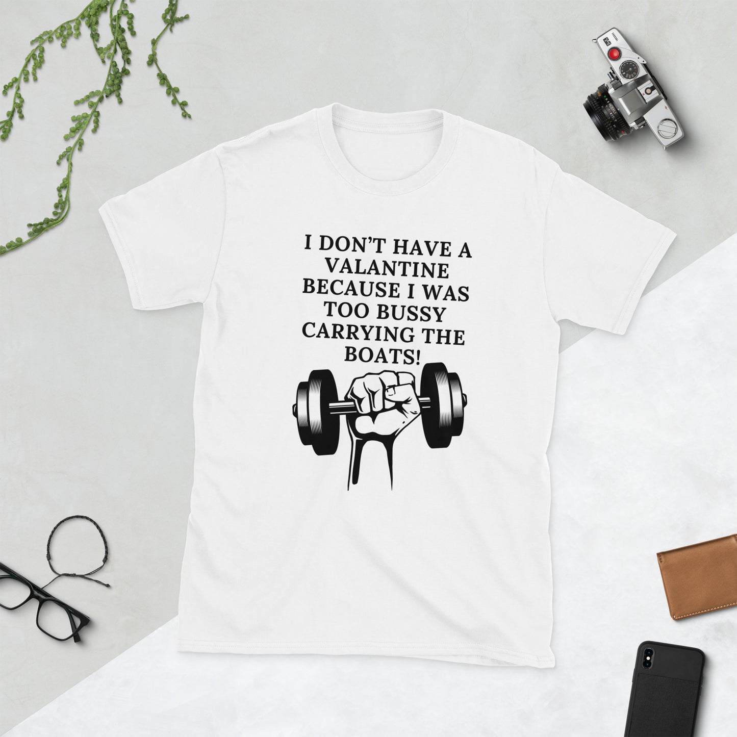 The reason I don't have a valentine   Short-Sleeve Unisex T-Shirt