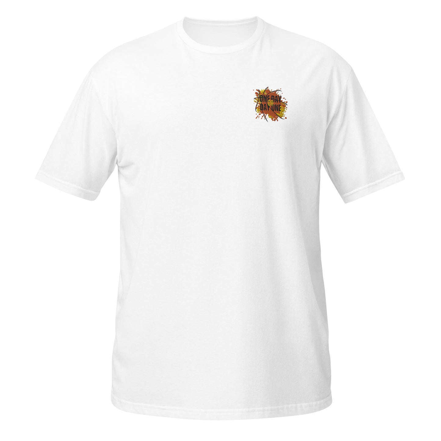 One day or day one  Embroidered Short-Sleeve Unisex T-Shirt