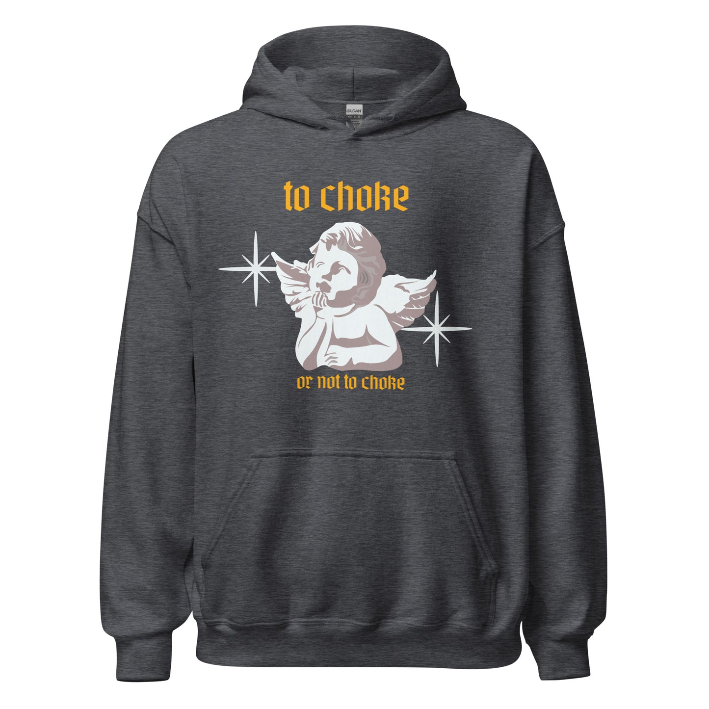 To choke or not to choke   Unisex Hoodie