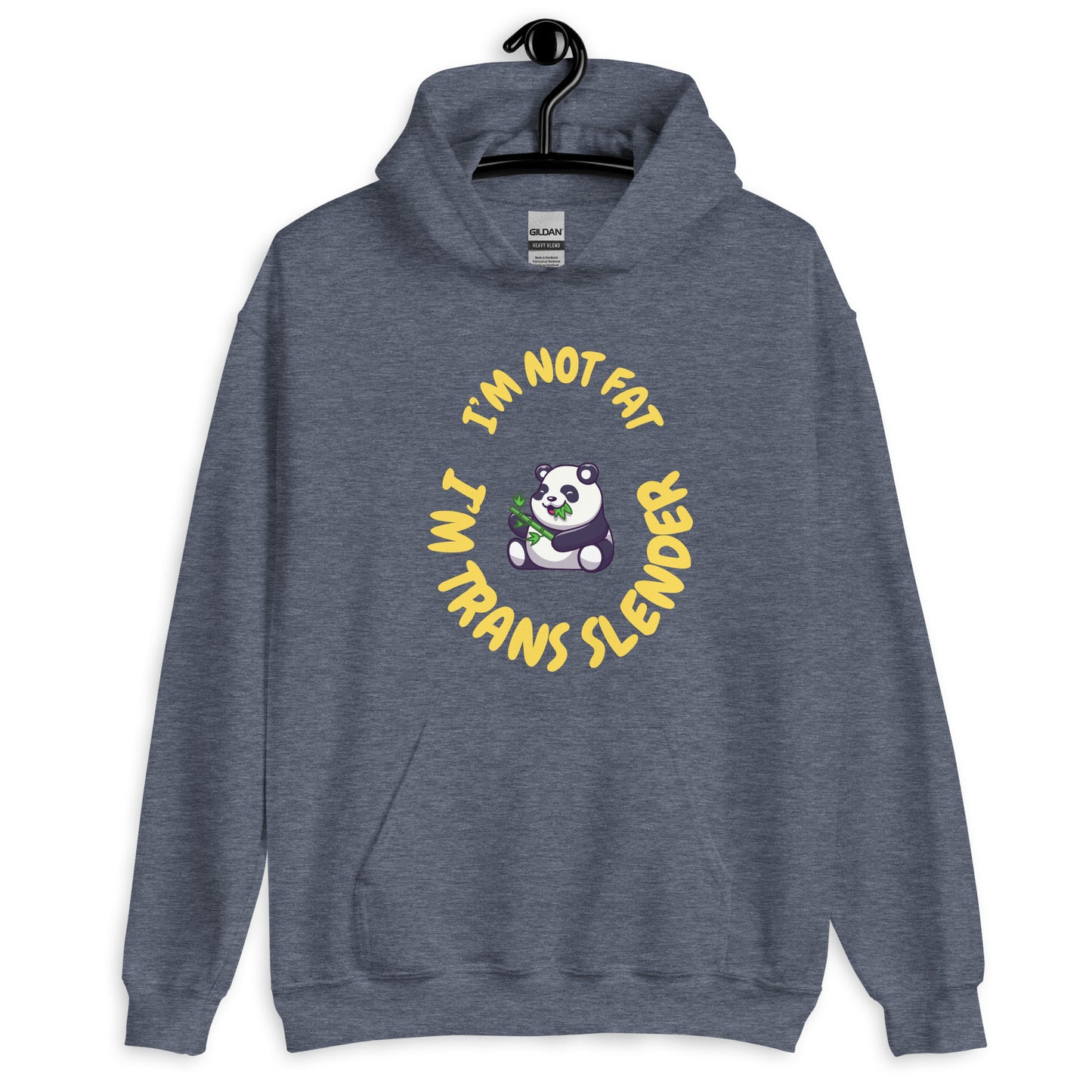 I'm not fat   Unisex Hoodie