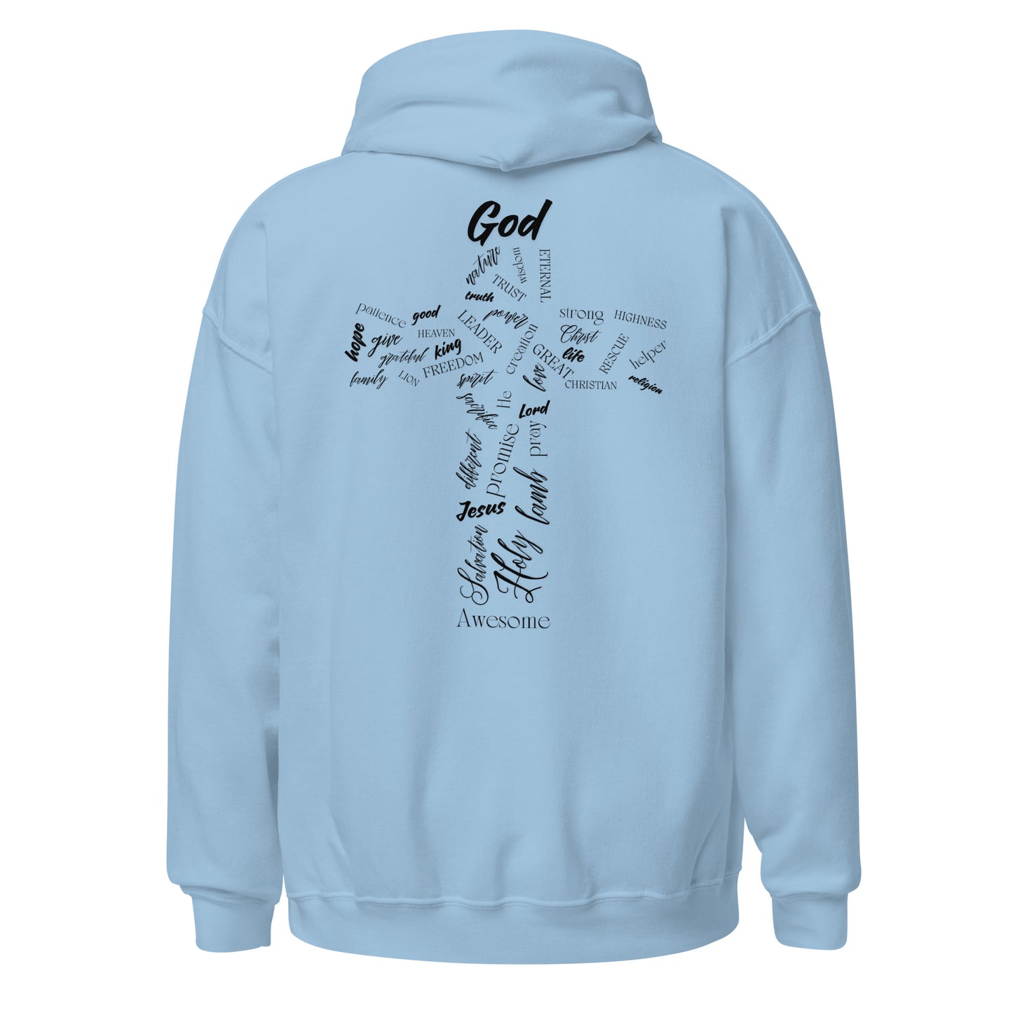 Jesus' cross   Unisex Hoodie