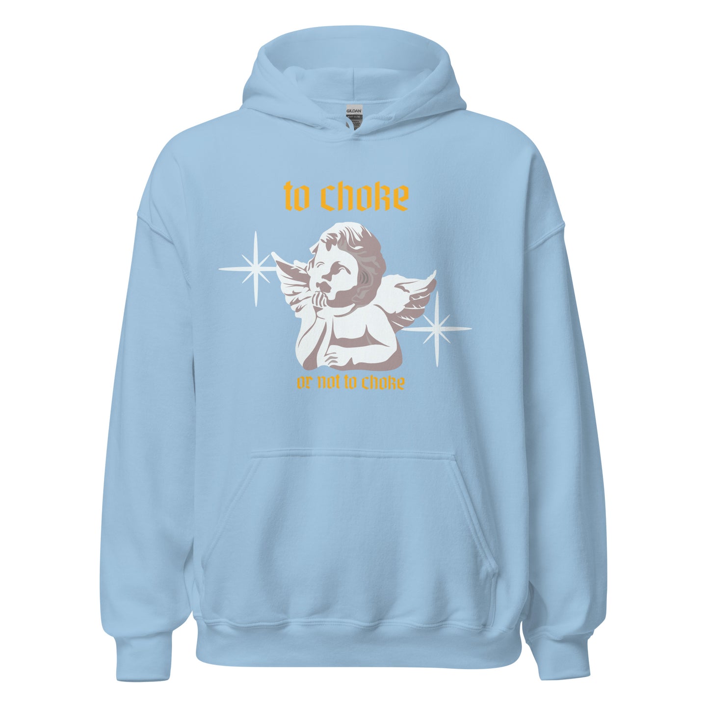 To choke or not to choke   Unisex Hoodie