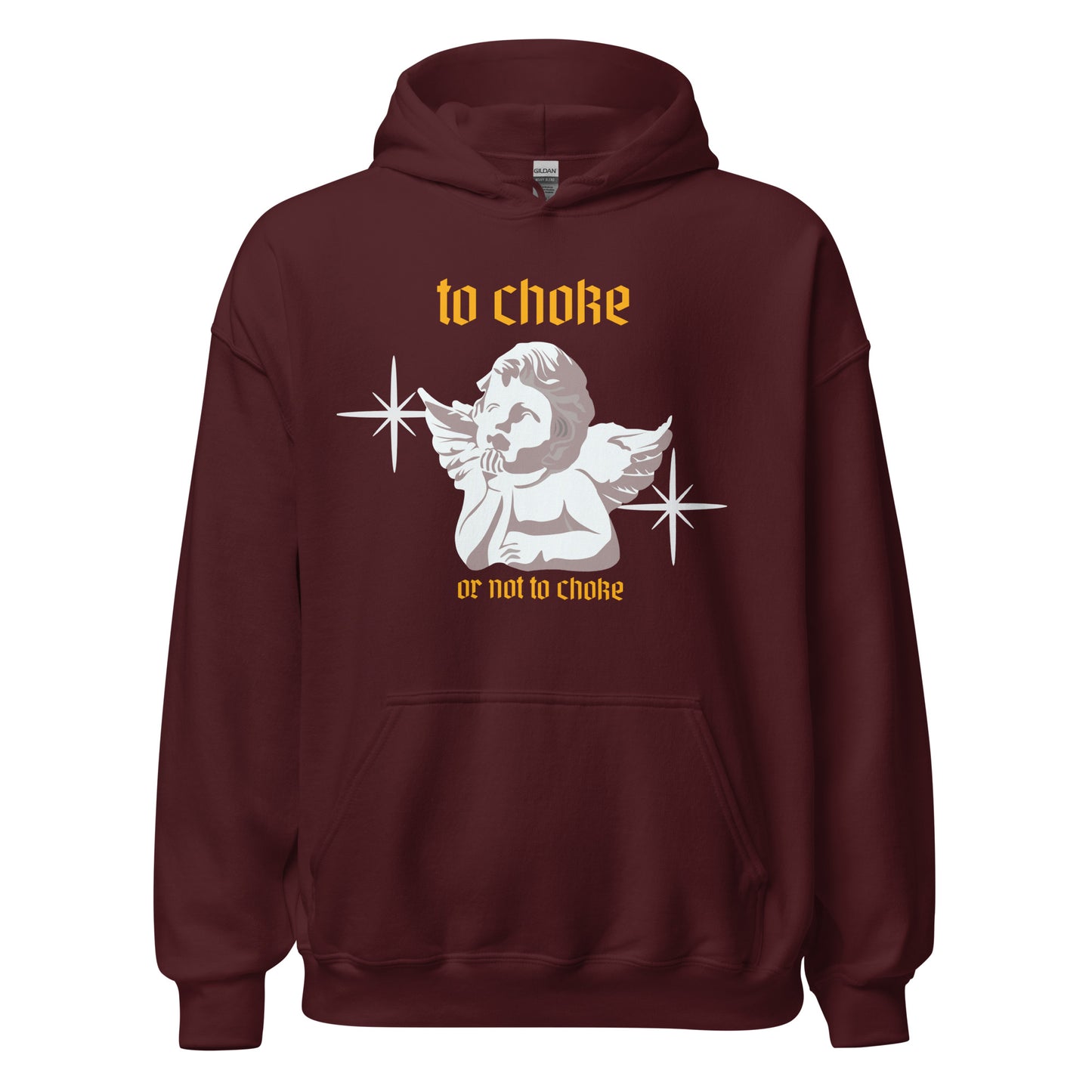 To choke or not to choke   Unisex Hoodie