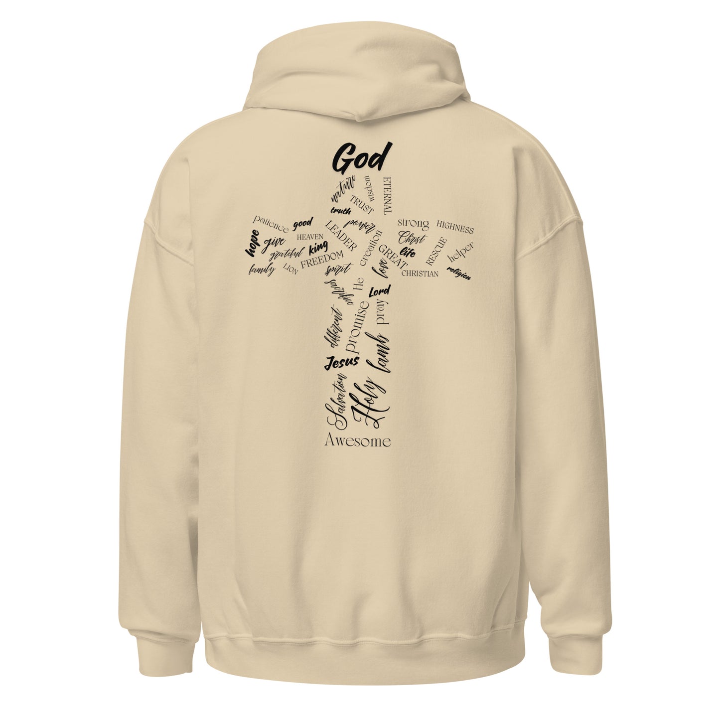 Jesus' cross   Unisex Hoodie