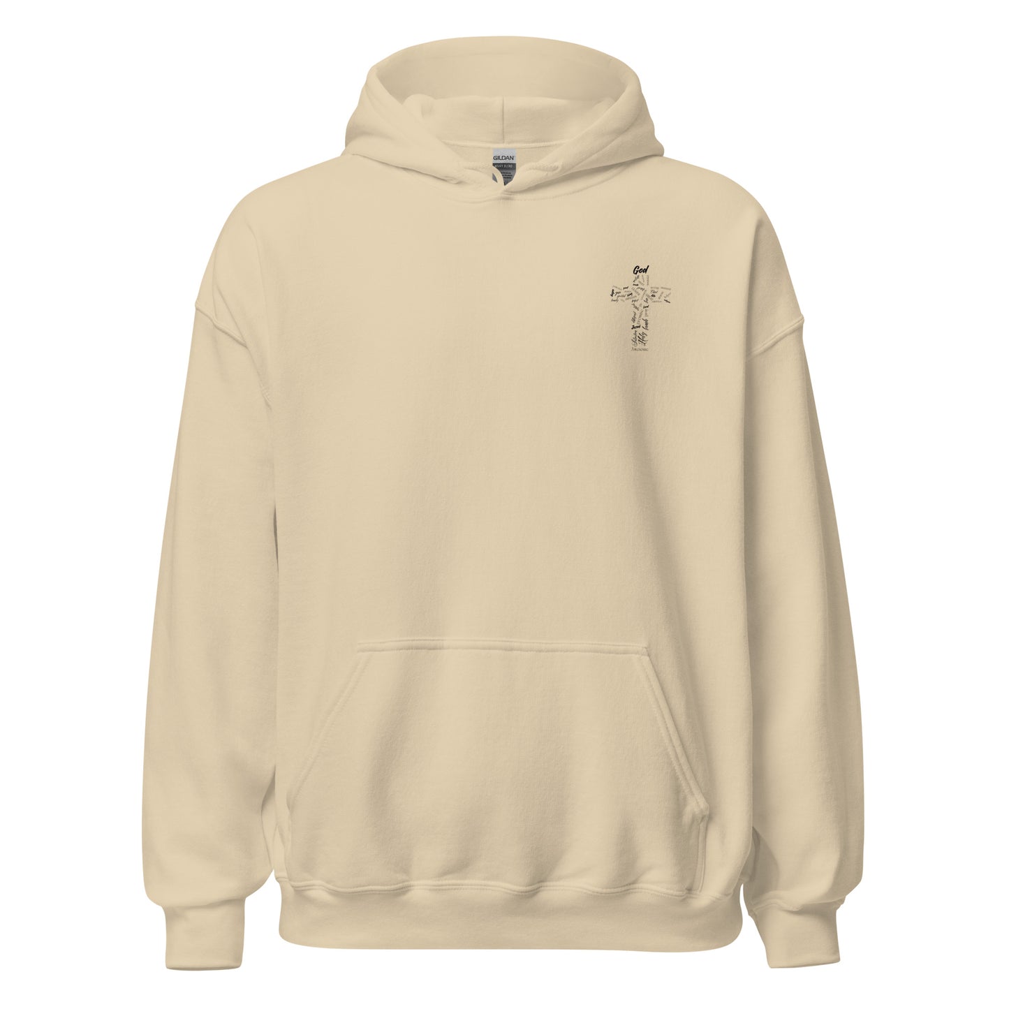 Jesus' cross   Unisex Hoodie