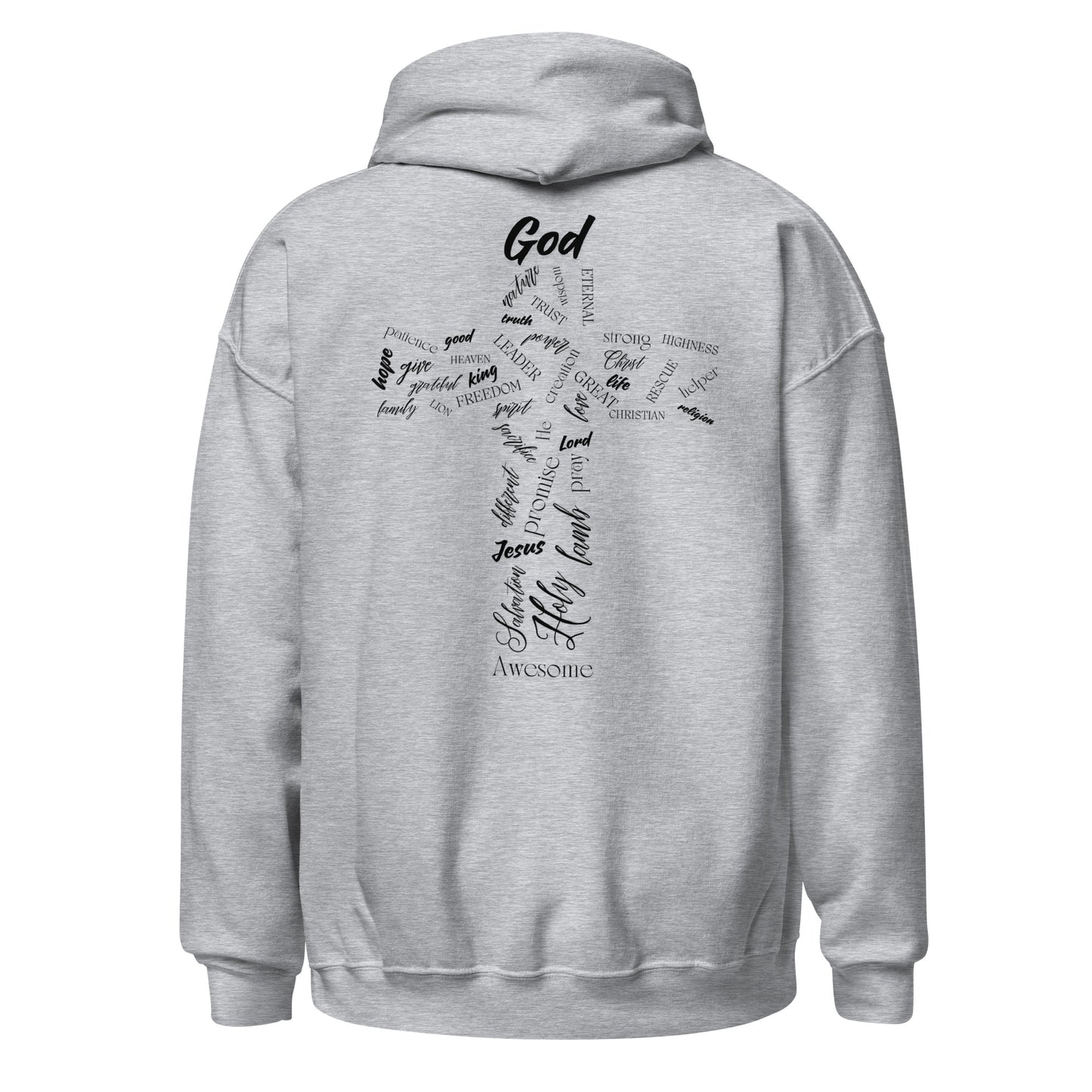 Jesus' cross   Unisex Hoodie