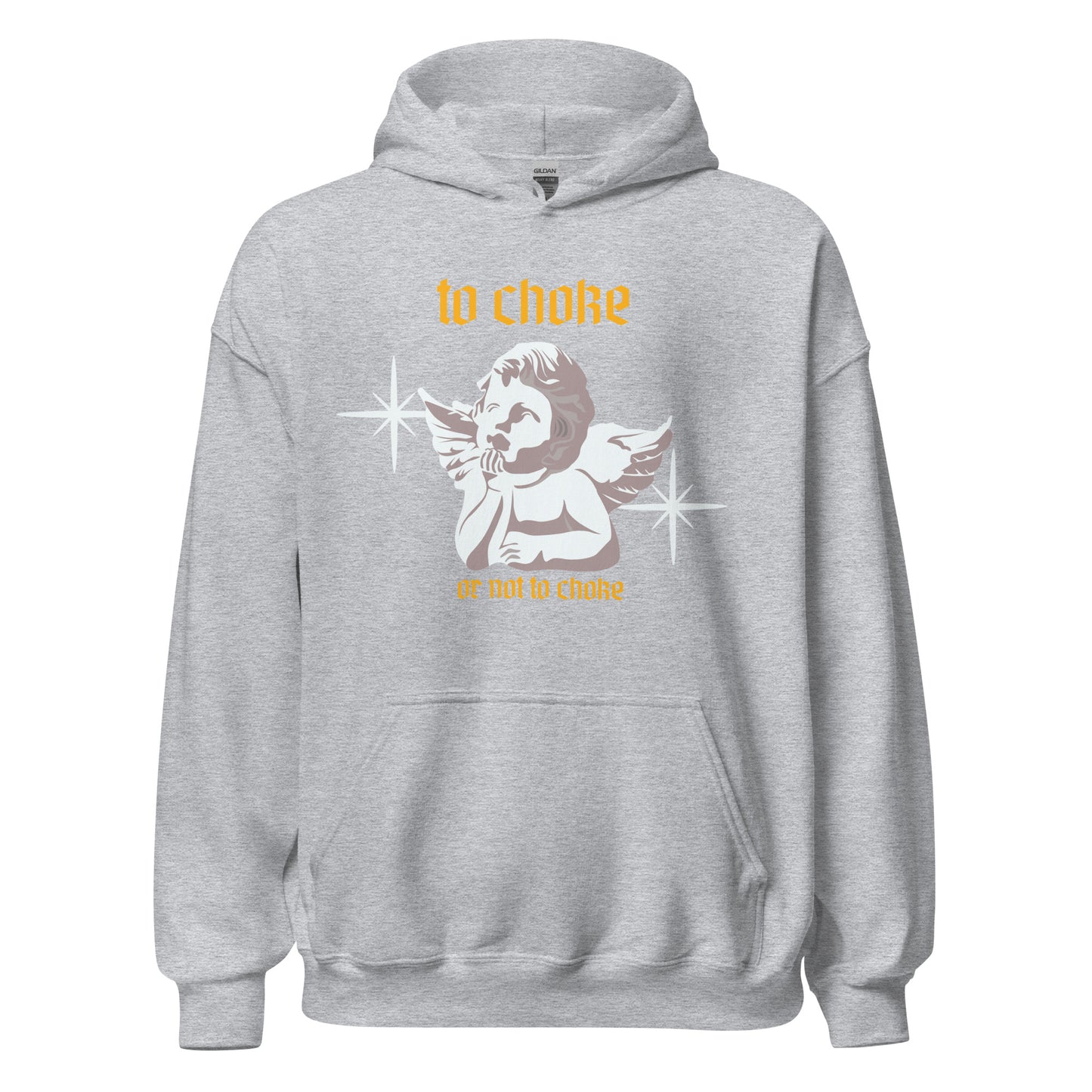 To choke or not to choke   Unisex Hoodie